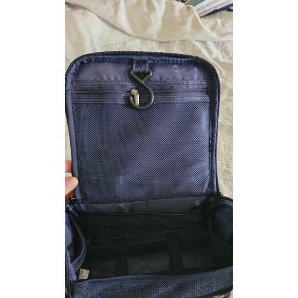 Oklm Flamingo Floral Hanging Travel Toiletry Cosmetic Makeup Organizer Bag - Picture 5 of 6